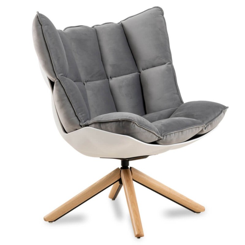Réplica da poltrona de design Husk da magnífica designer Patricia Urquiola