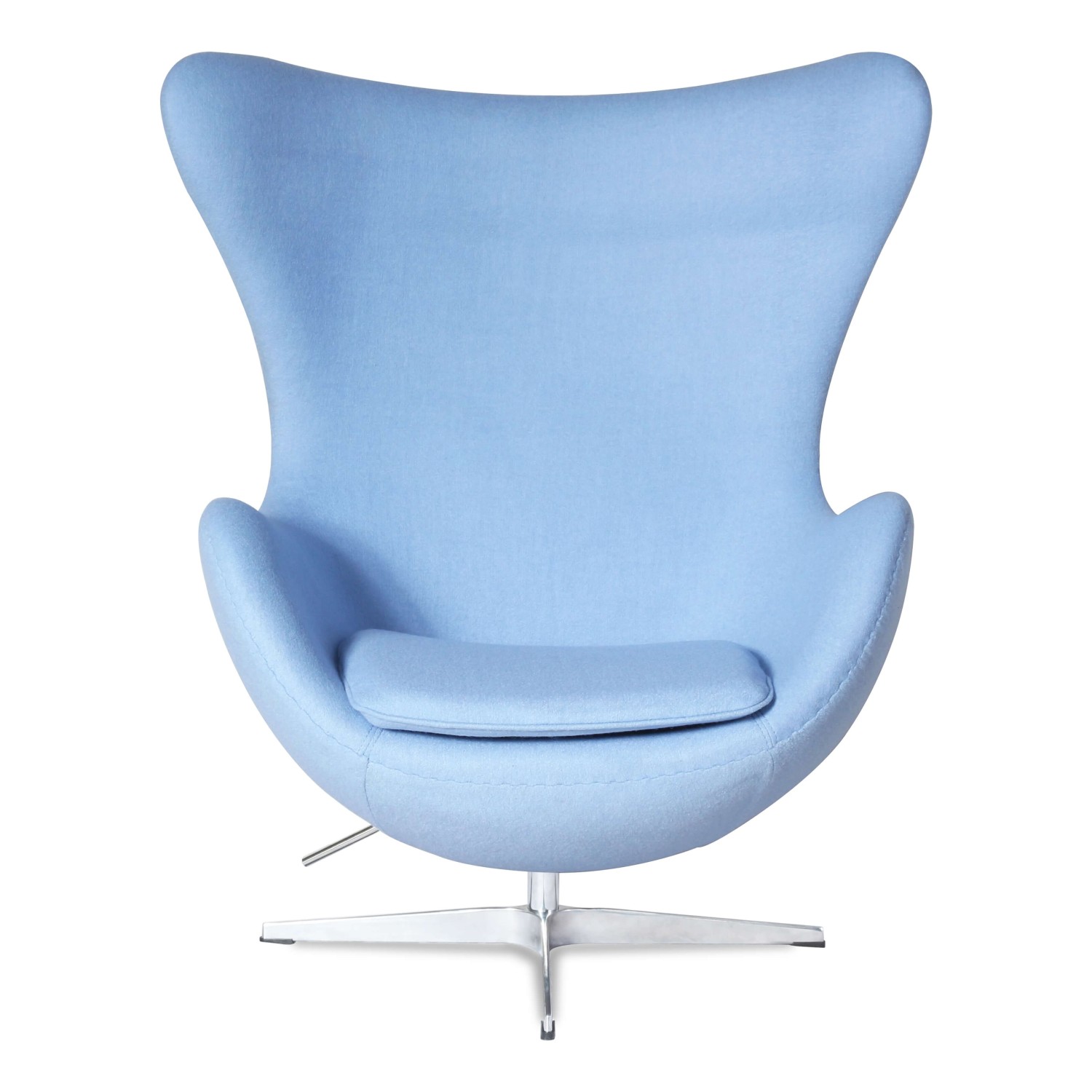 Replica Egg Chair in Cashmere from designer Arne Jacobsen