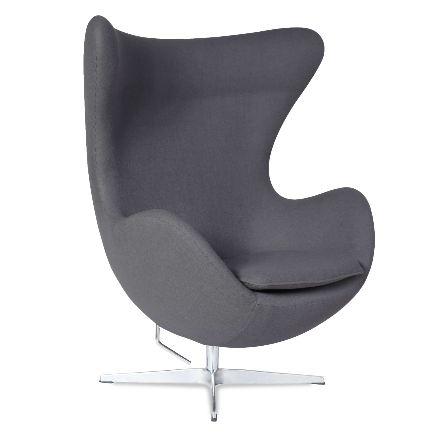 Replica Egg Chair em Cashmere da designer Arne Jacobsen