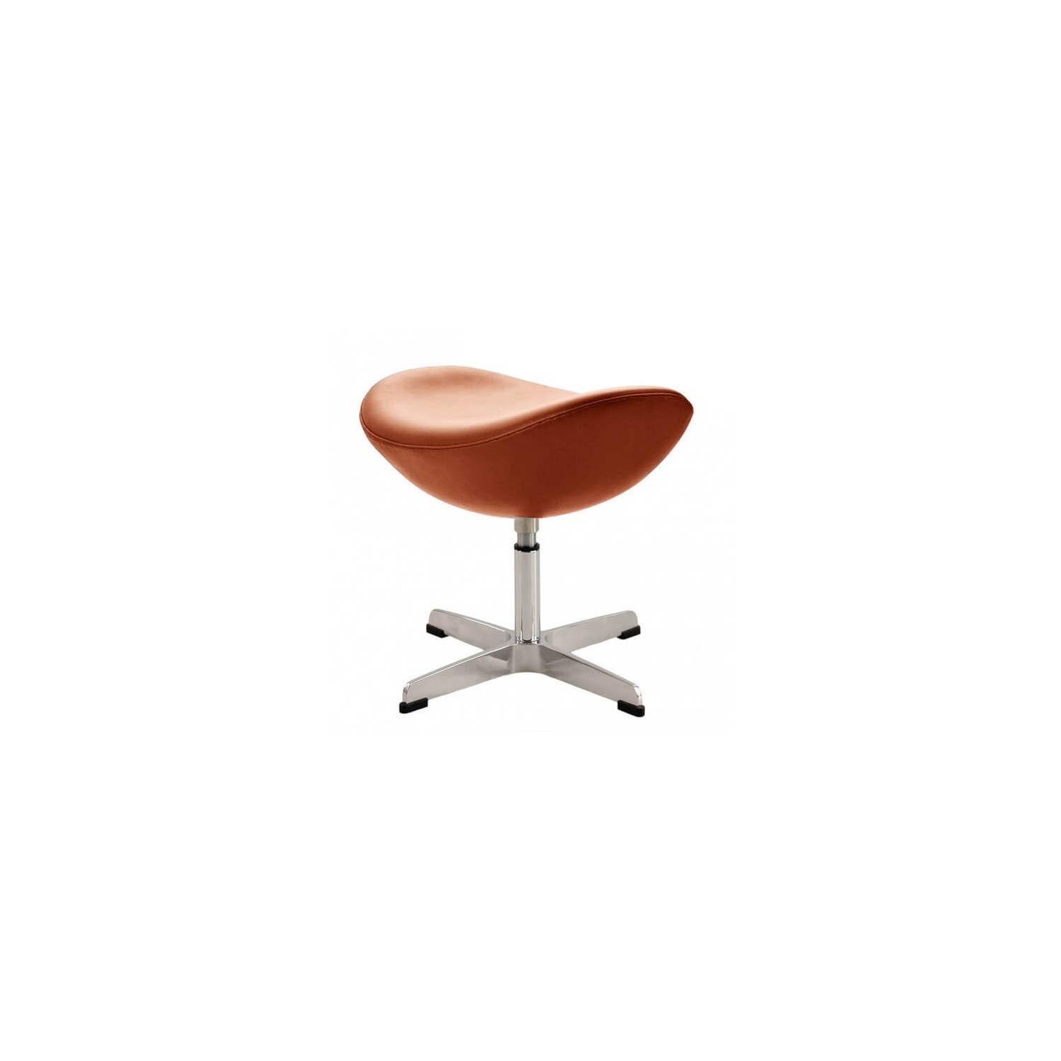 Ottoman Replica of Leather Egg Chair av designern Arne Jacobsen