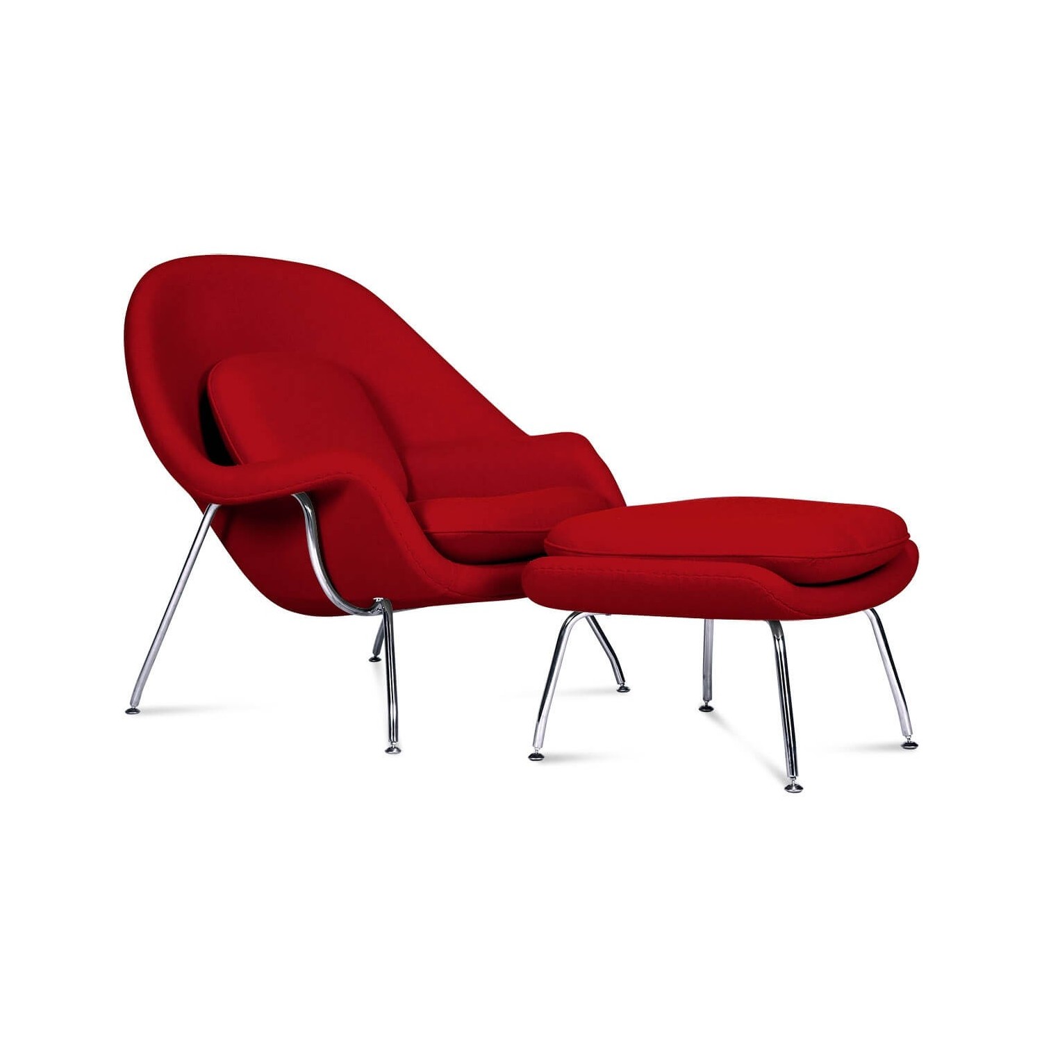 Réplica del sillón Womb Chair del diseñador Eero Saarinen