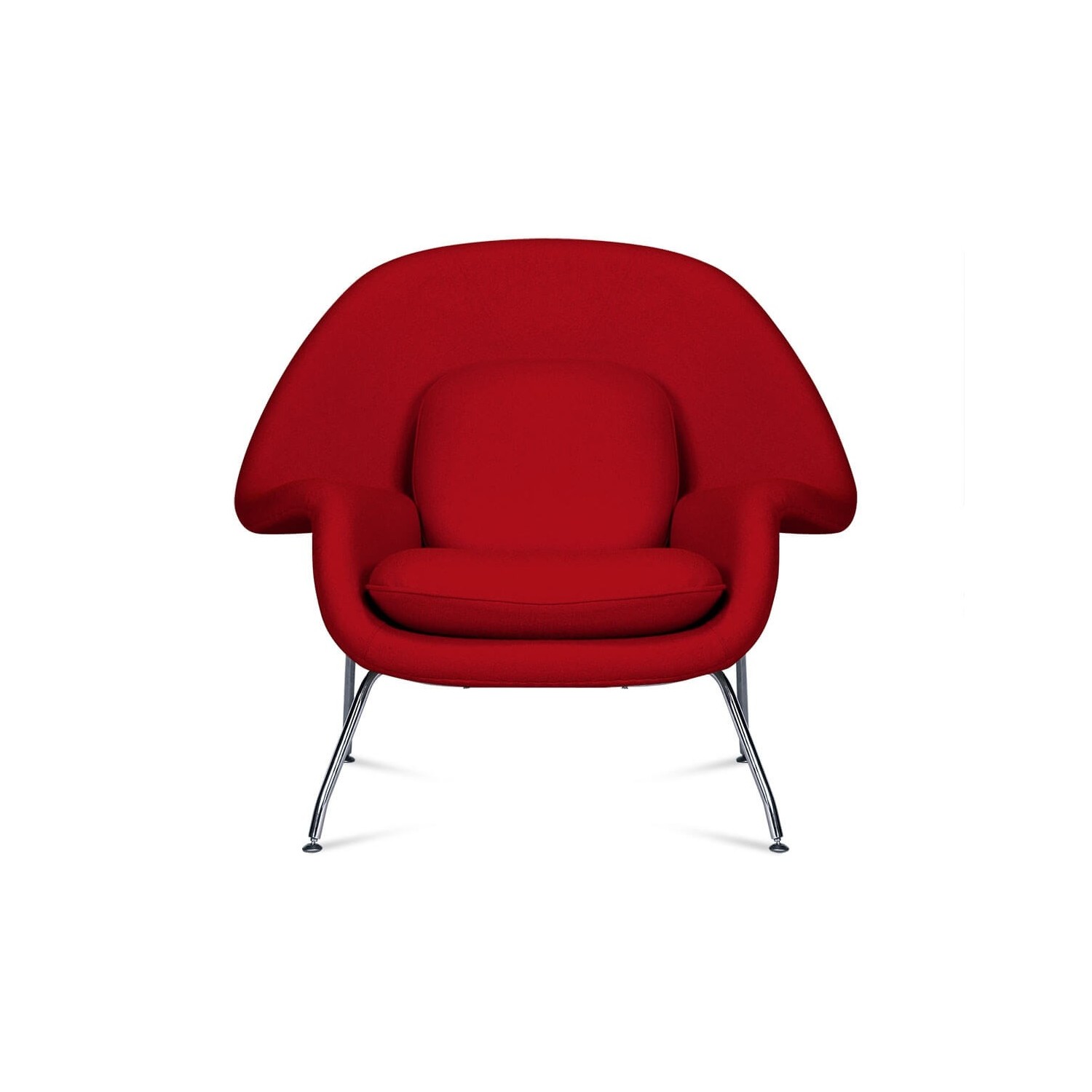 Replica of the Womb Chair by designer Eero Saarinen
