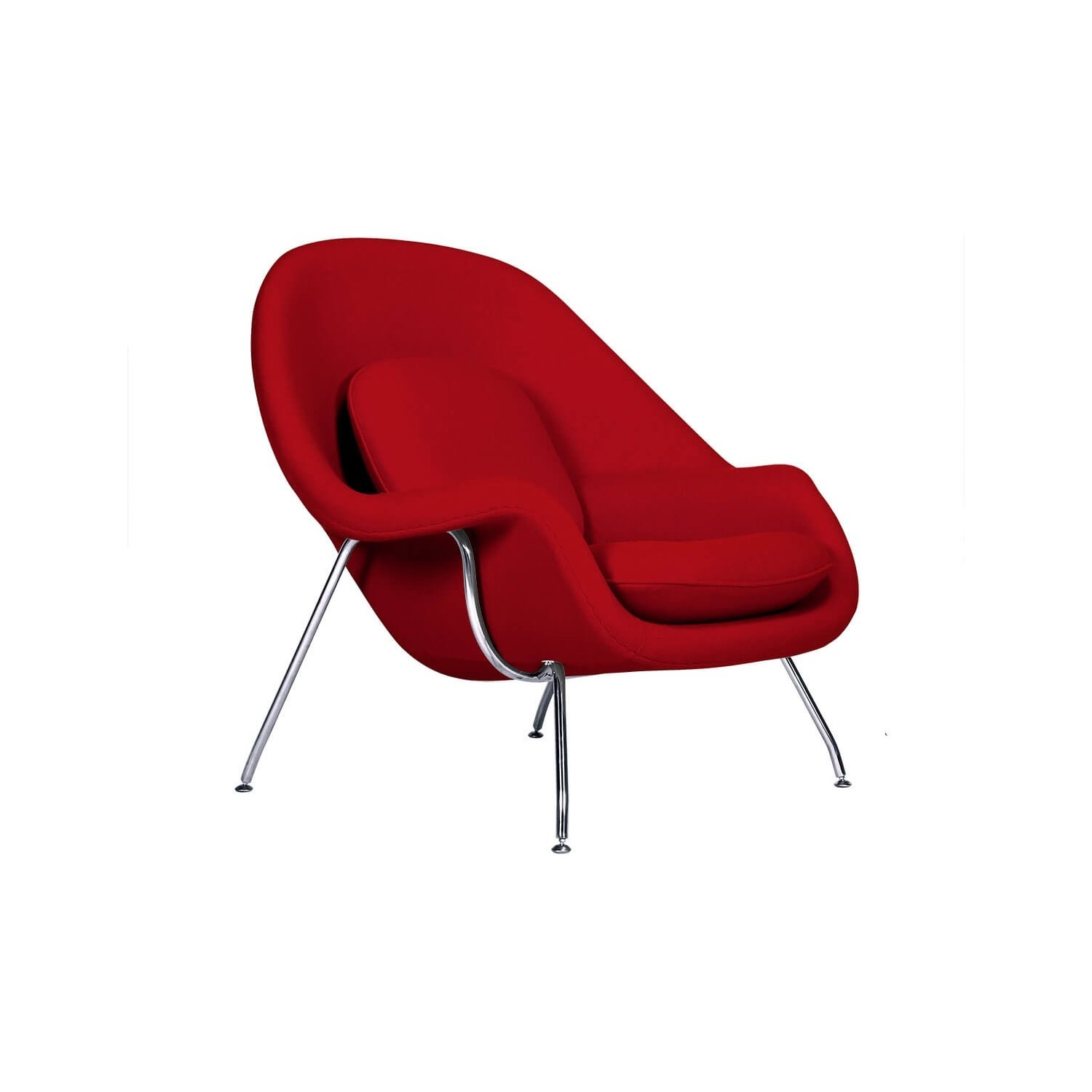 Replica van de Womb Chair door ontwerper Eero Saarinen