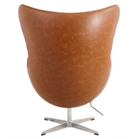 Replika Egg Chair židle z vintage zoufalé koženky