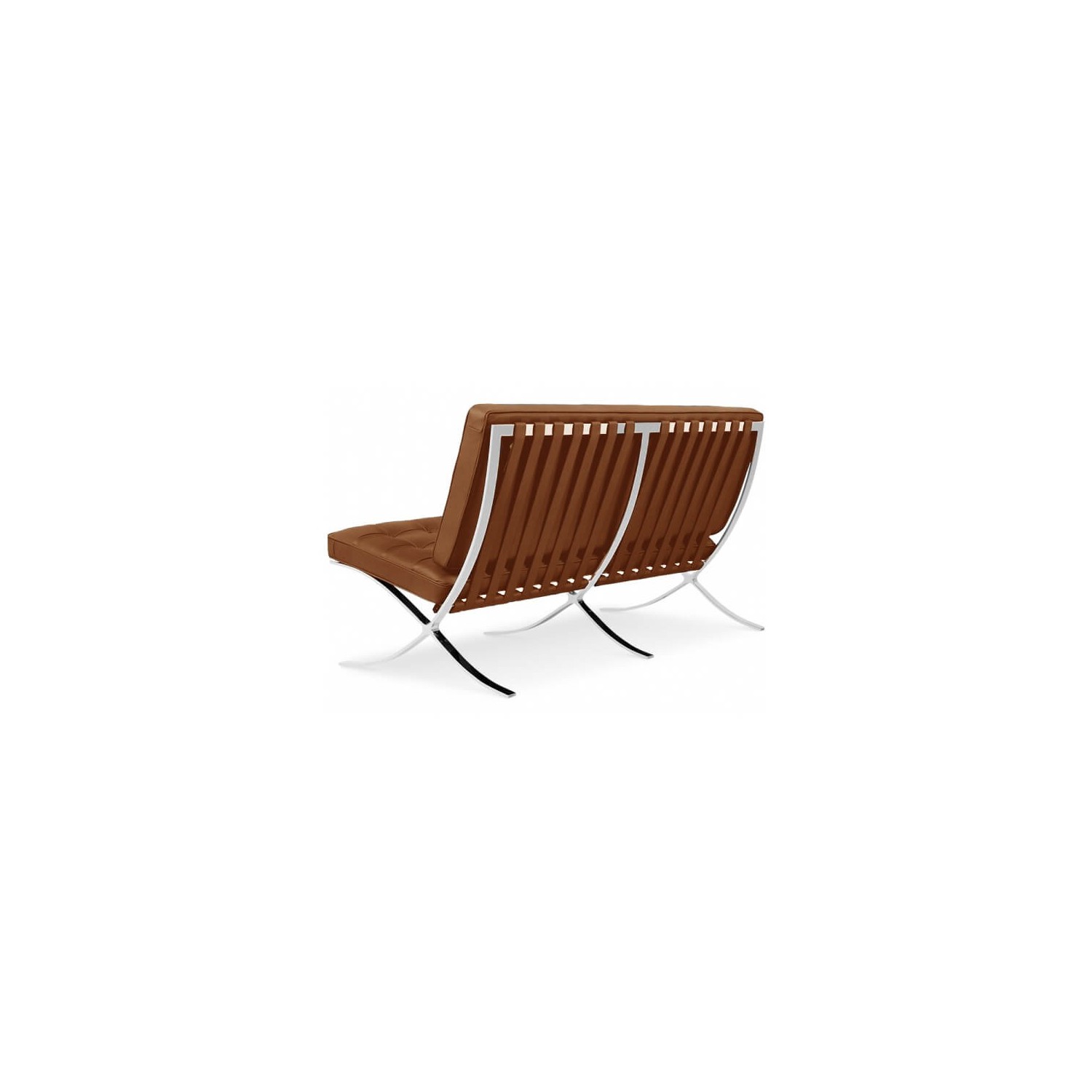 furmod-tuoli Barcelona Half-leather 2 istuinta