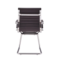 Silla Oficina Alu Lowback Fixed Edition en Polipiel