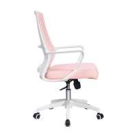 Chaise de bureau à dossier bas Mesh Ergo en maille de fibres