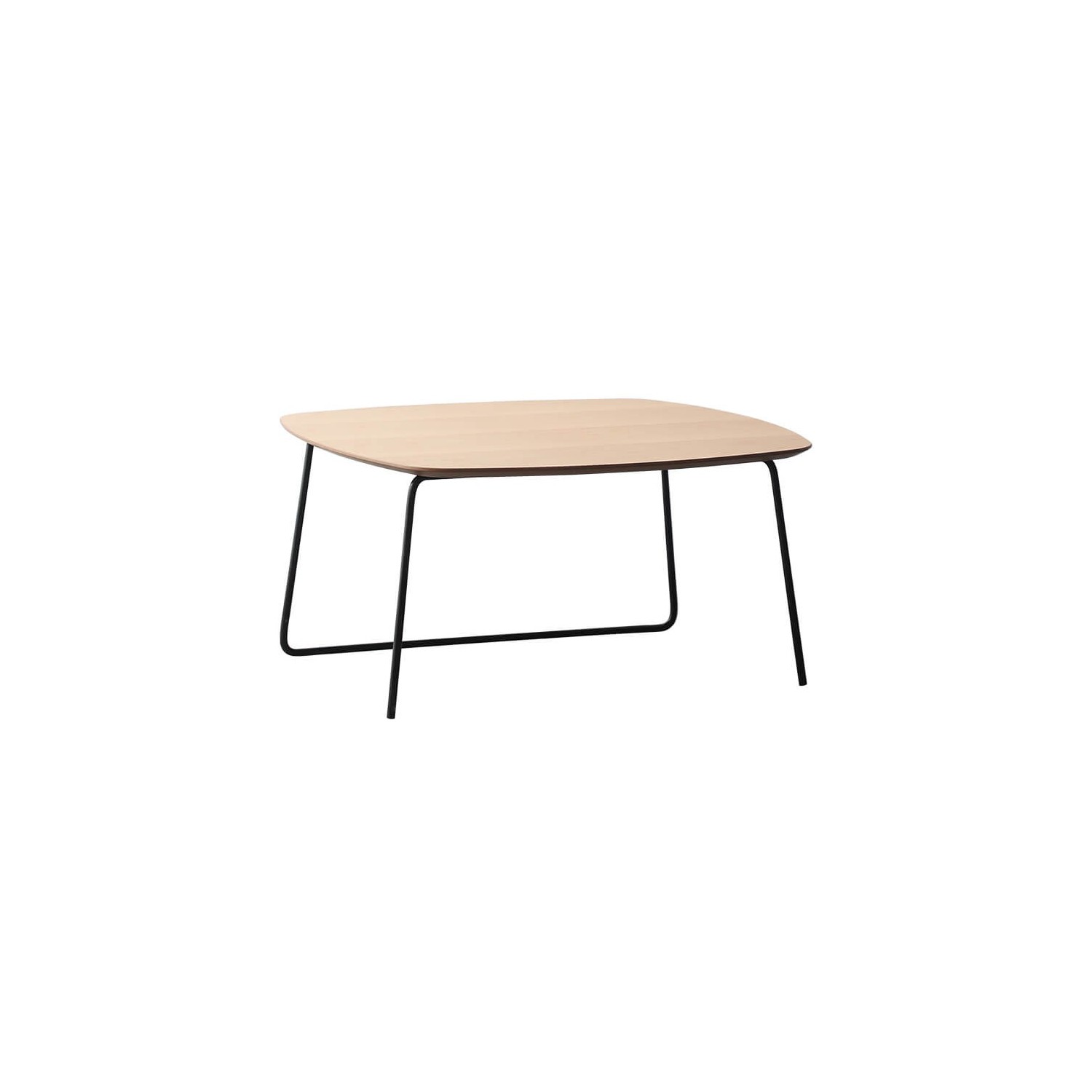 Vierkante salontafel 80x80cm in eikenhout