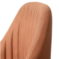 Krzesło biurowe tapicerowane w stylu vintage 