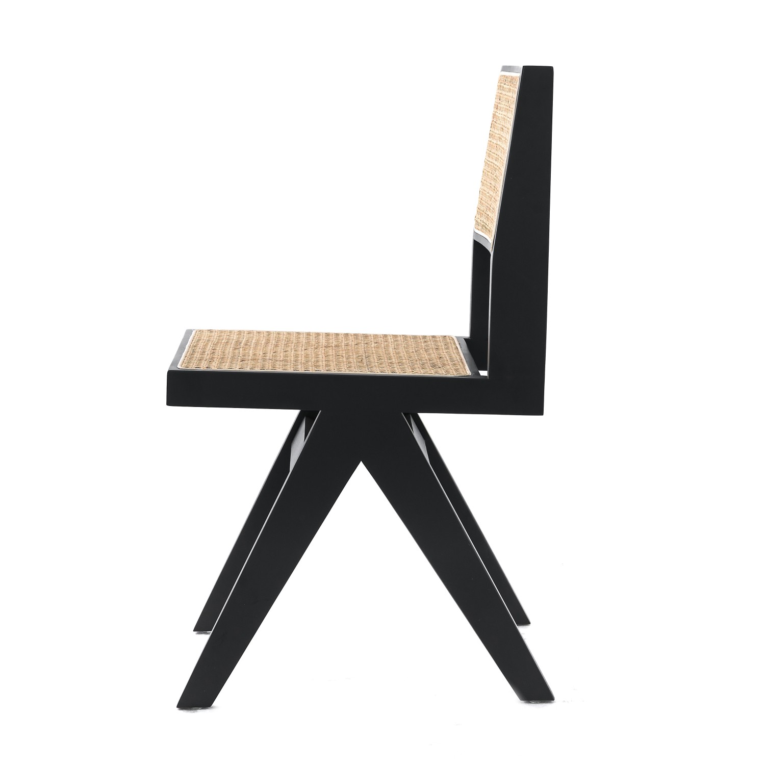 Replica della sedia Chandigarh del designer Pierre Jeanneret 