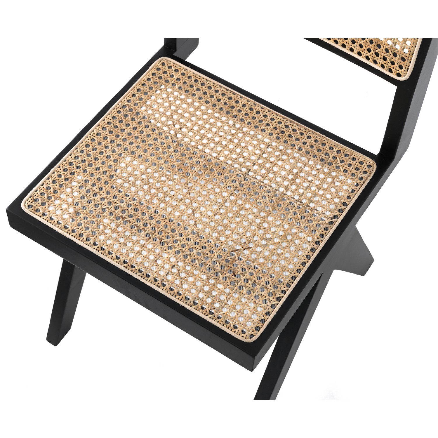 Replica della sedia Chandigarh del designer Pierre Jeanneret 