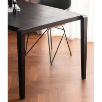 Mesa de comedor Inmod rectangular de madera