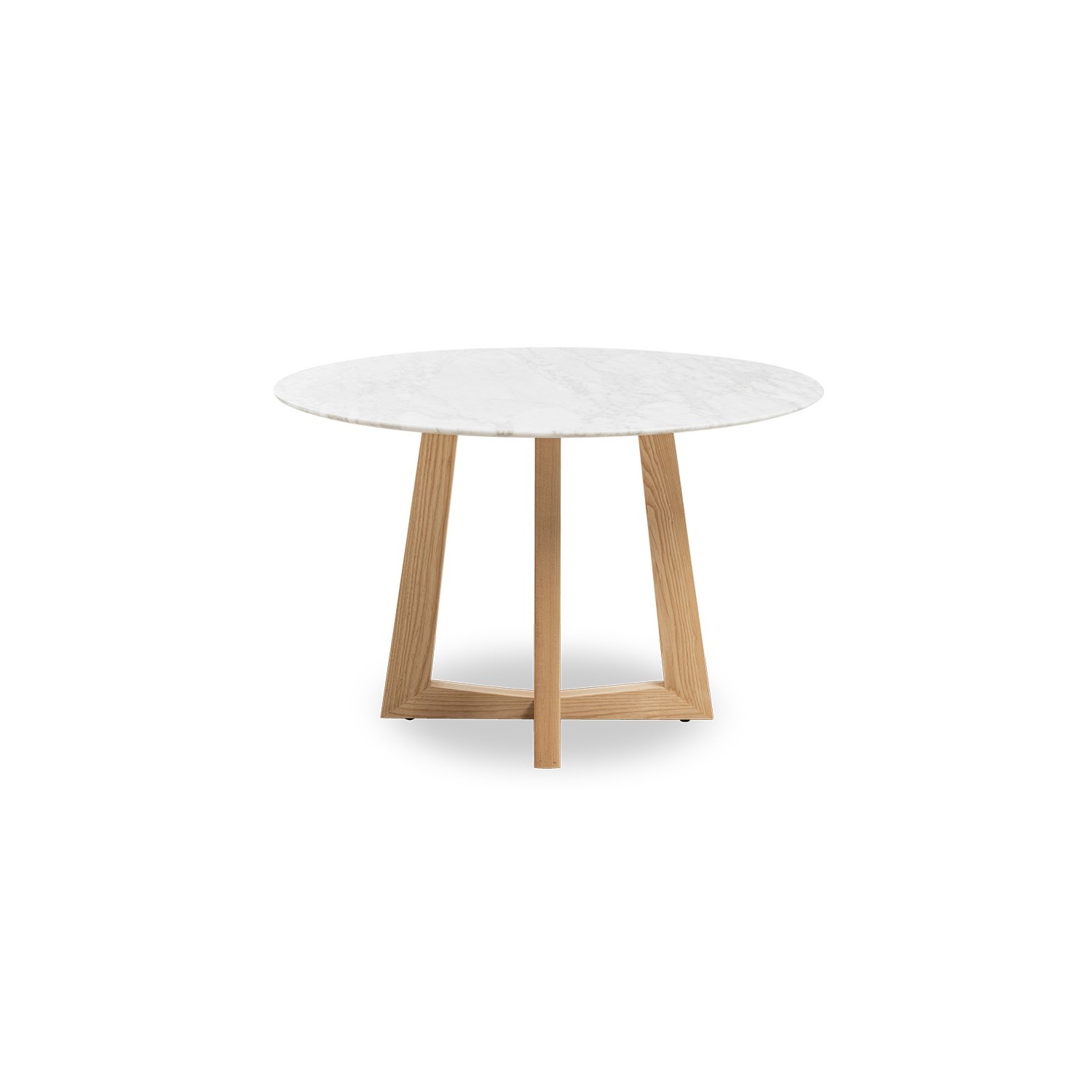 Mesa de comedor en Mármol carrara de 115cm