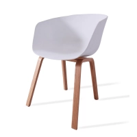Silla Nórdica Daxer en Madera de Haya con estilo nórdico