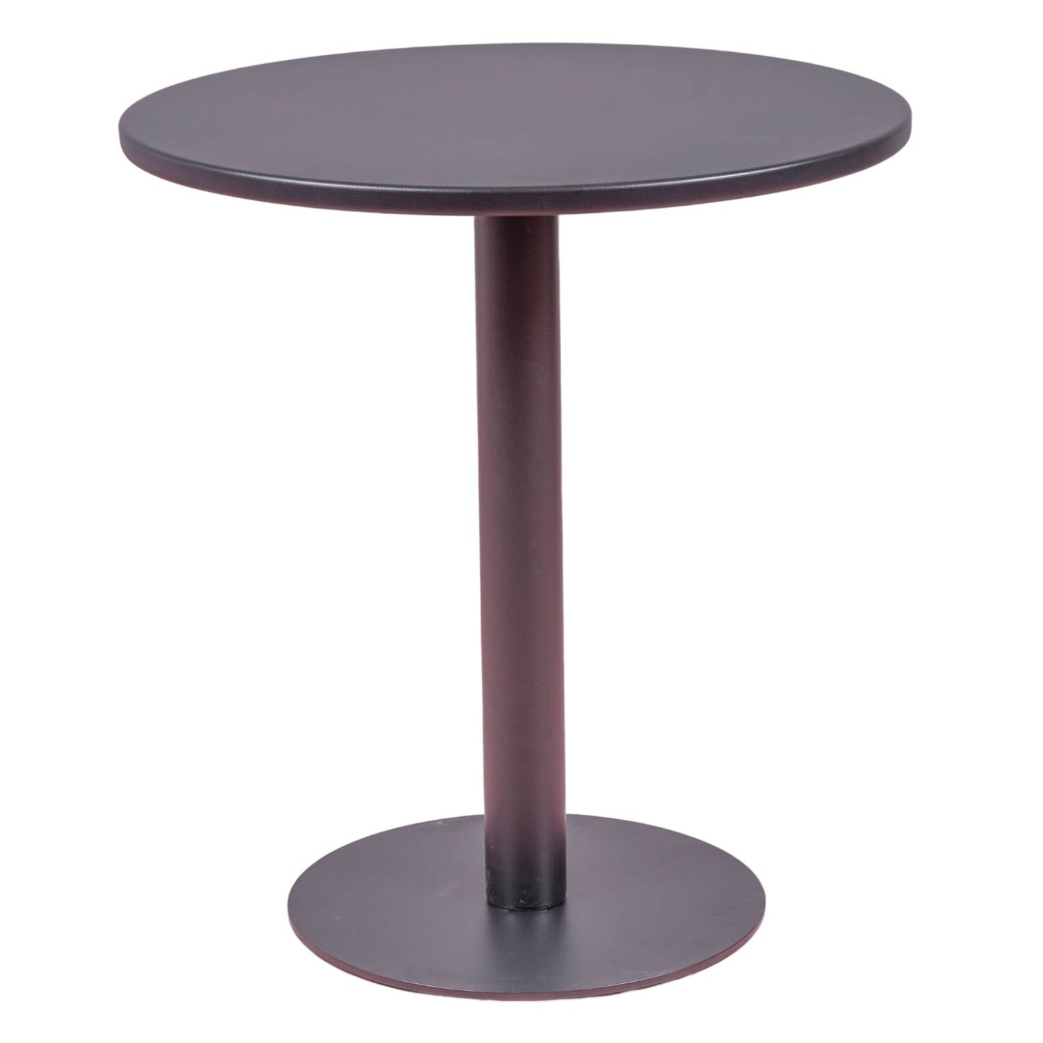 Table de bar ronde en acier Seville