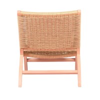 Nordic Forest fauteuil in beukenhout en natuurlijk touw