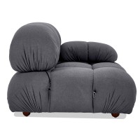 Zweiteiliges modulares Sofa Laurel mit Armlehnen