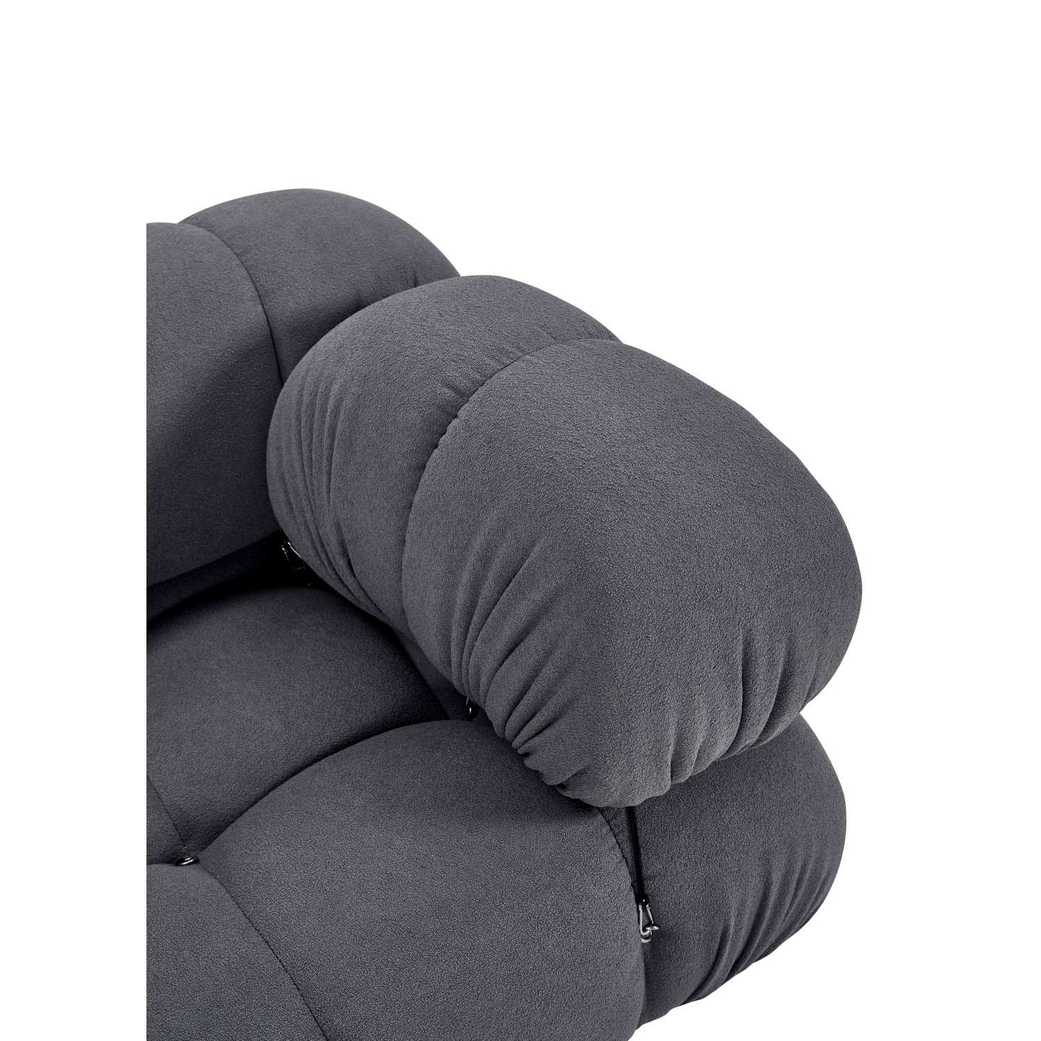 Canapé modulable 2 pièces Laurel avec accoudoirs