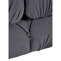 Canapé modulable 2 pièces Laurel avec accoudoirs