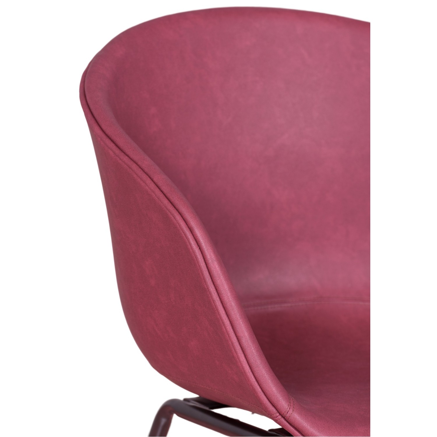 Čalouněná židle Denver v kožence