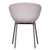 Chaise rembourrée Denver en simili cuir