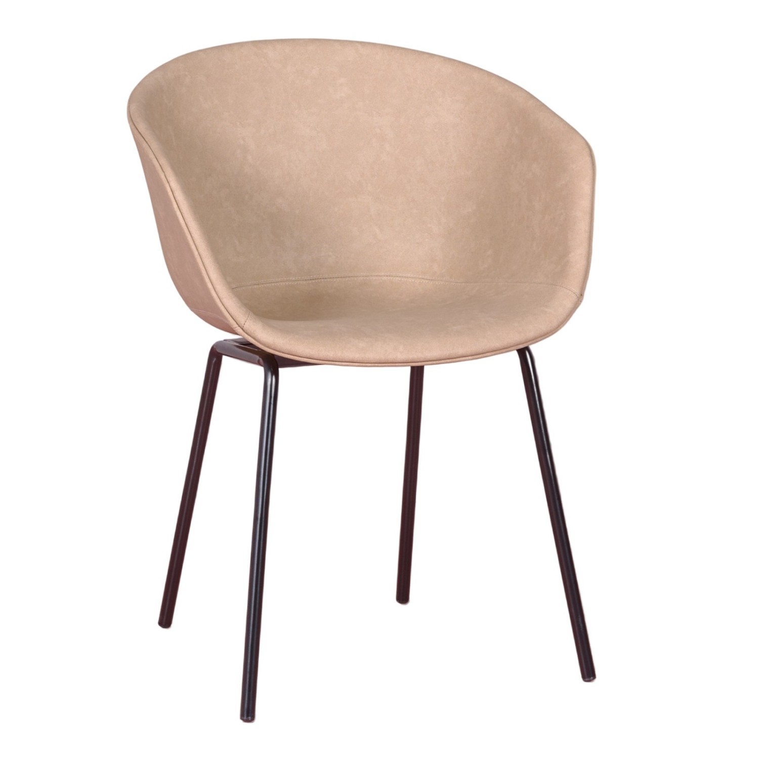 Chaise rembourrée Denver en simili cuir