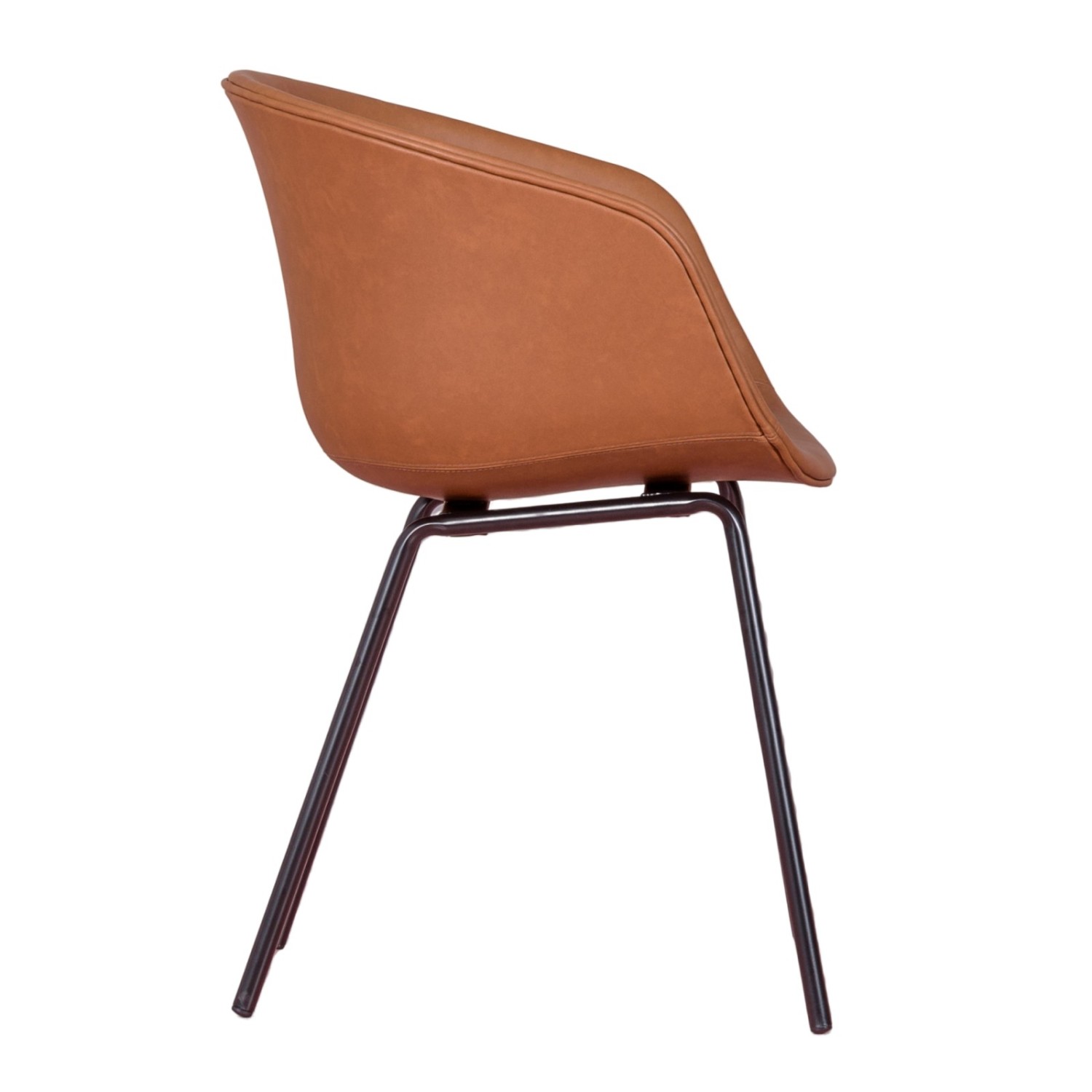 Čalouněná židle Denver v kožence