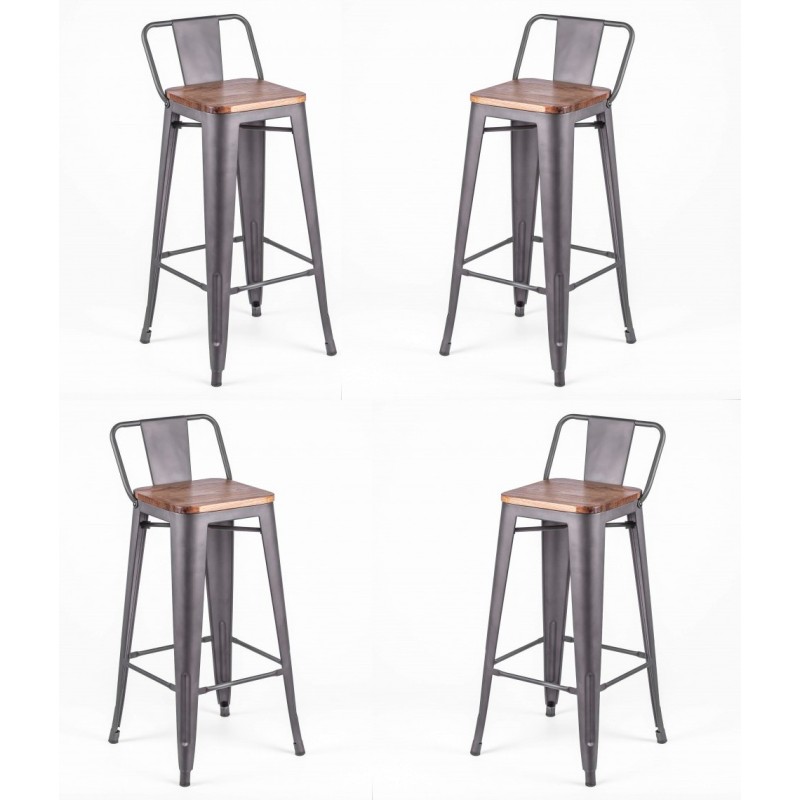 Taburete industrial Bistro LB Wood