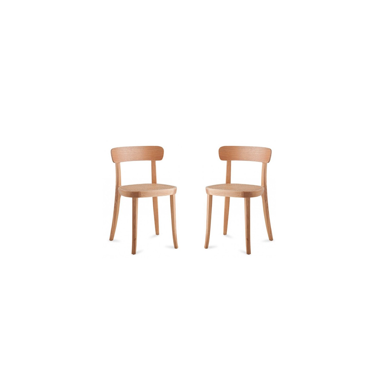 PACK 2 CHAISES TOURS EN FRÊNE