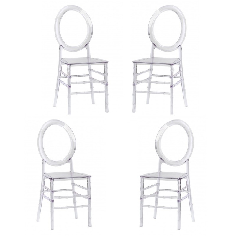 PACK 4 CHAISES ISABELLE FANTÔME