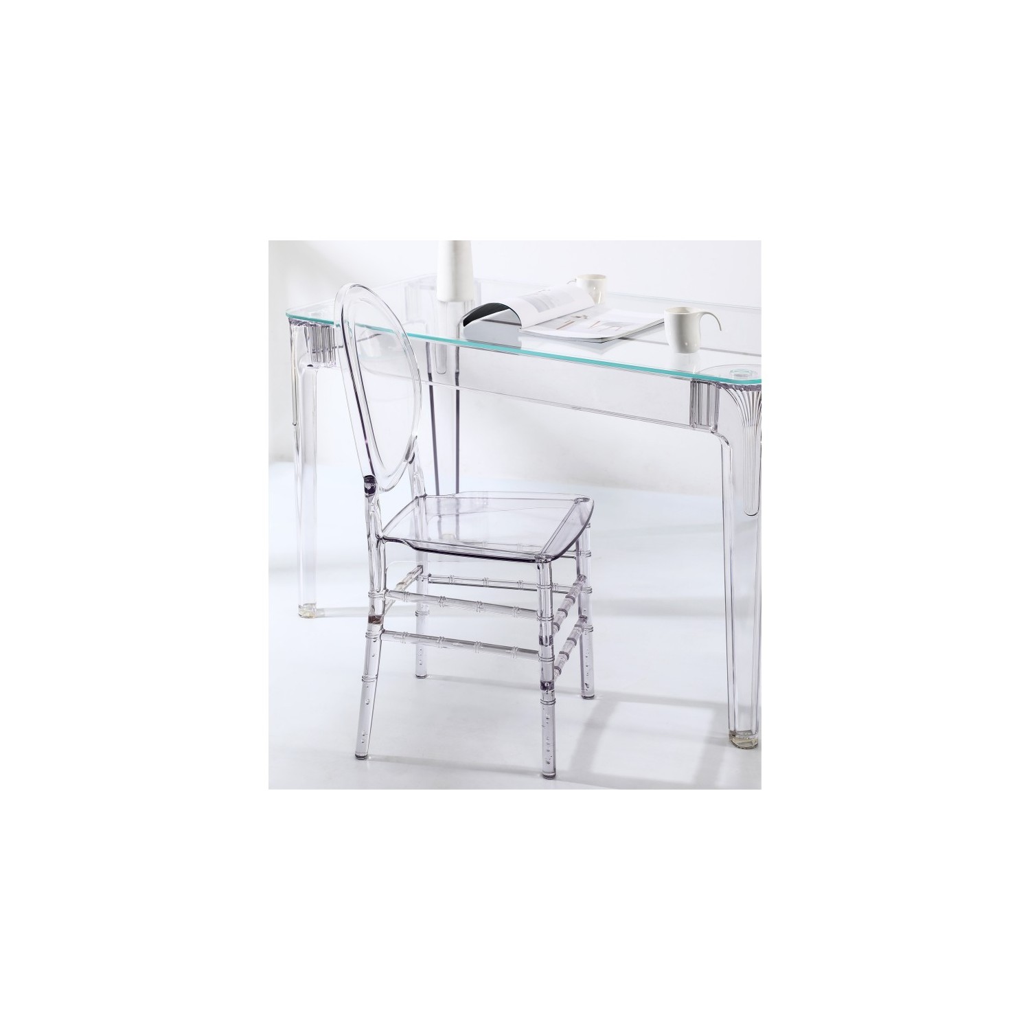 PACK 4 SILLAS ISABELLE GHOST