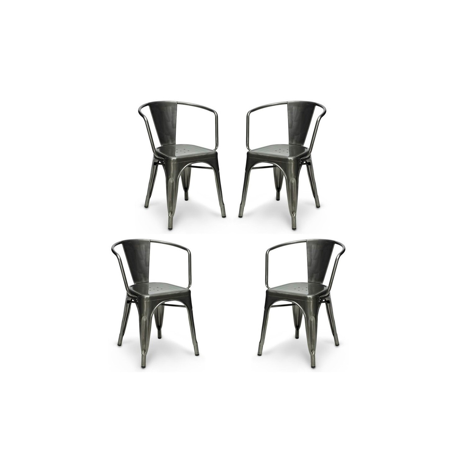 PACK 4 POLTRONCINI BISTRO